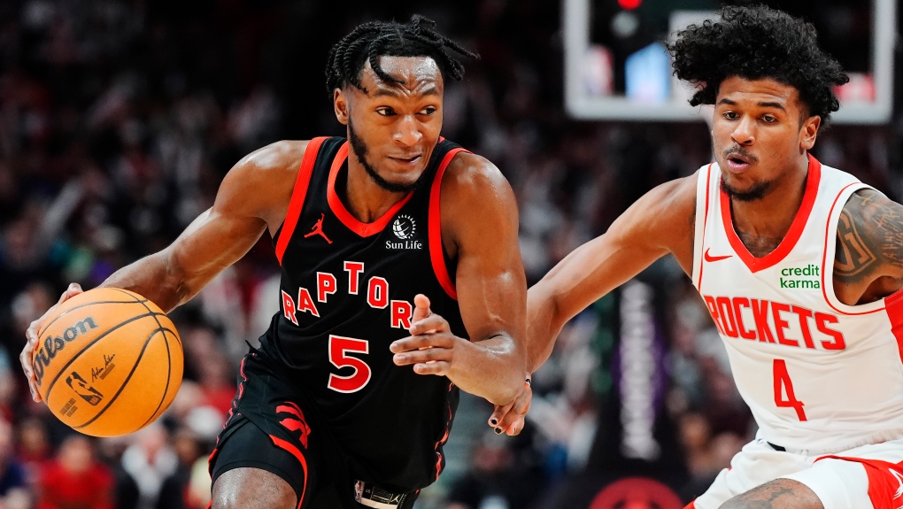 Growing pains as young Toronto Raptors fend off Houston Rockets