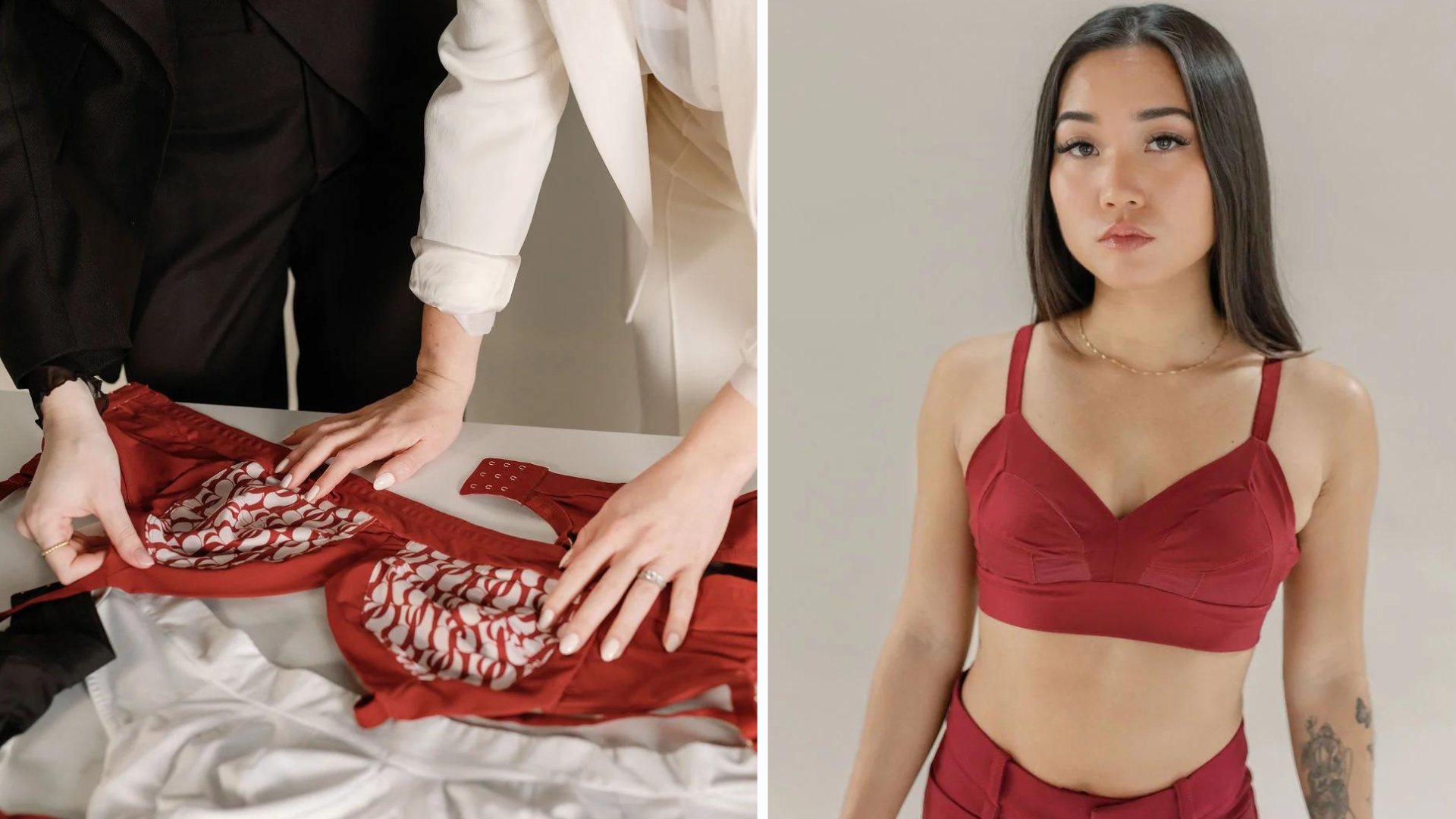 This Canadian Brand Has Launched The First AI-Fitted Bra—Here's