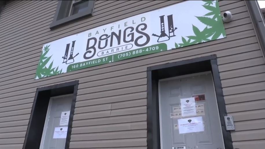 Barrie, Ont., shop one of seven stores busted for selling illegal