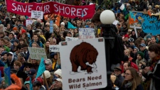 Northern Gateway pipeline protests Oct. 22, 2012