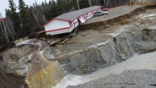 Heavy rainfall and flooding in Wawa, Ont.