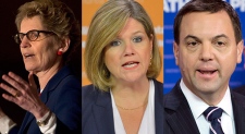 Ontario party leaders