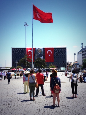 Turkey Standing Man