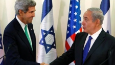 John Kerry meets with Benjamin Netanyahu