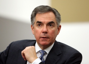 Former Conservative federal cabinet minister Jim Prentice is shown at the Canadian American Business Council during an interview in Ottawa on Monday, Nov. 19, 2012. (Fred Chartrand / THE CANADIAN PRESS)