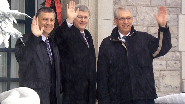 Harper meets with newly elected MPs
