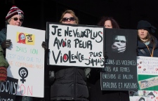 Violence against women montreal demonstration
