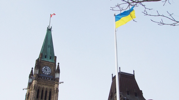 канада парламент флаг украина