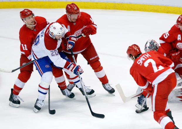 Canadiens beat Red Wings 