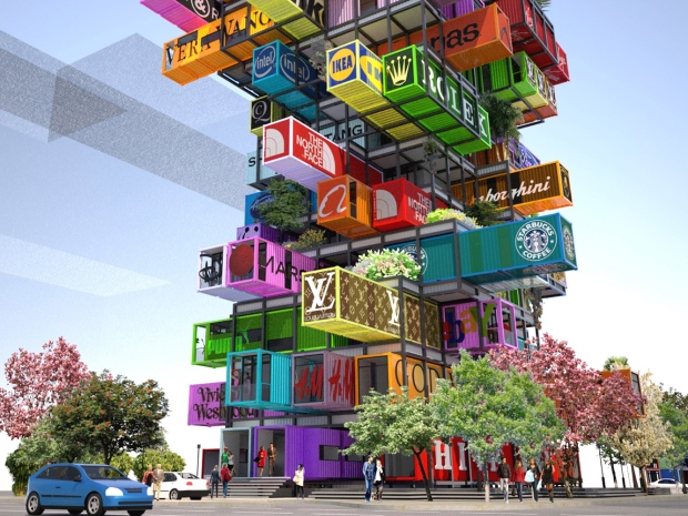 Jenga' hotel made of recycled shipping containers could be next 