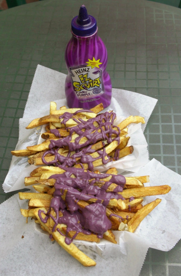 Heinz Funky Purple ketchup