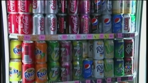 A Nova Scotia pharmacy owner has banned the sale of sugary drinks from his store. 