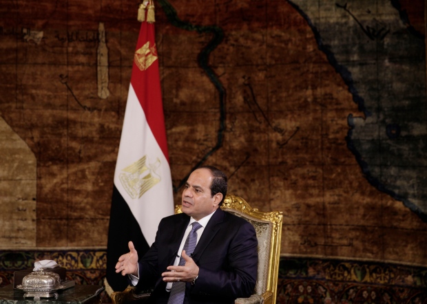 AL-Sisi sendo militar vagueia com exito pela diplomacia  Image