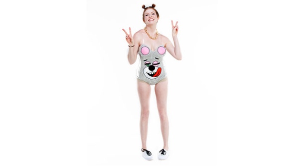 Twerking Miley Cyrus costume