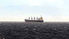 Russian container ship adrift off B.C. coast