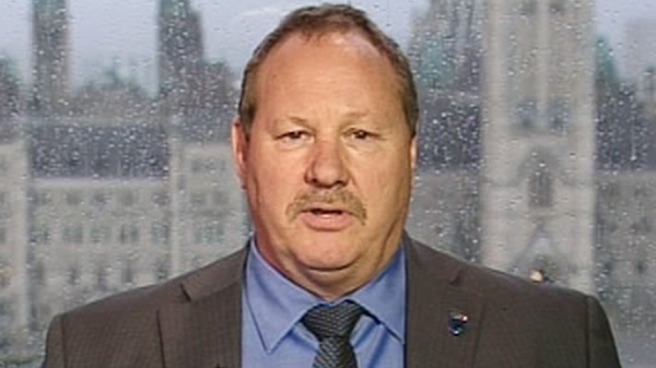 John MacLennan, president of the Union of National Defence Employees, appears of CTV News - image