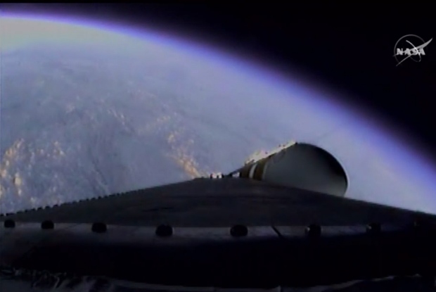 Orion spacecraft test launch
