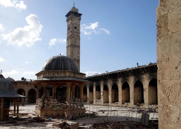 Syria heritage sites damaged: Umayyad mosque