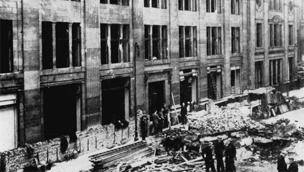Canada House during the Blitz