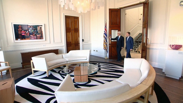 The B.C. room at Canada House