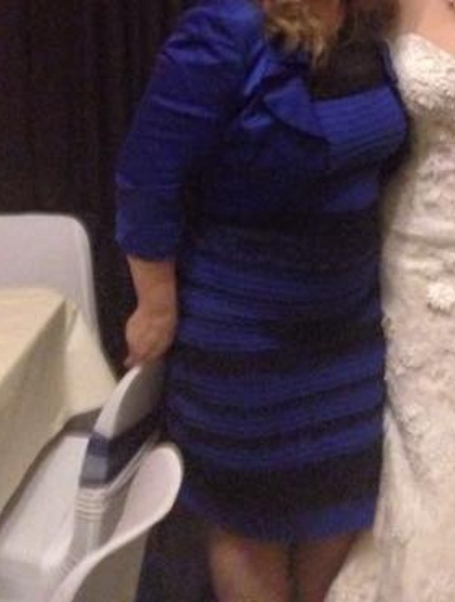 The Dress blue and black