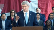 LIVE NOW: Harper speaks in east-end Toronto 