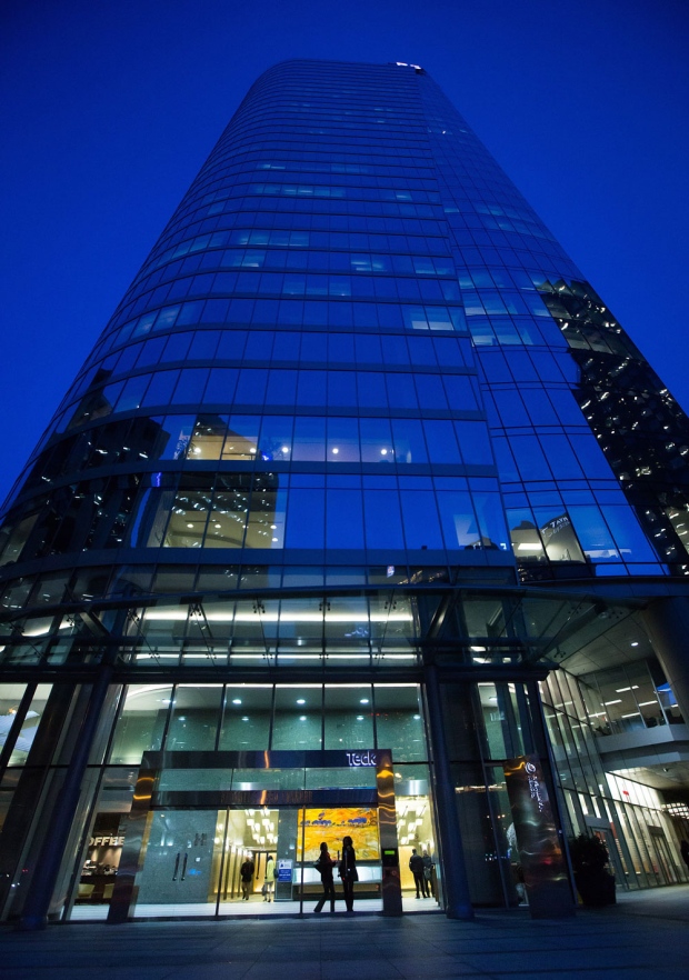 The Bentall 5 tower Fifth Shades location building