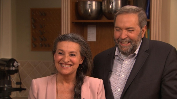 Mulcair and his wife