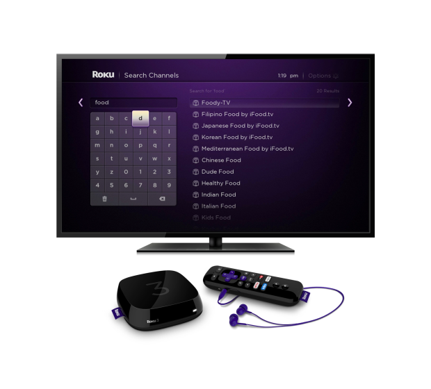 Roku search results