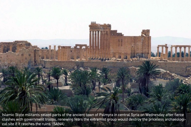 ISIS seizes control of Syria's Palmyra