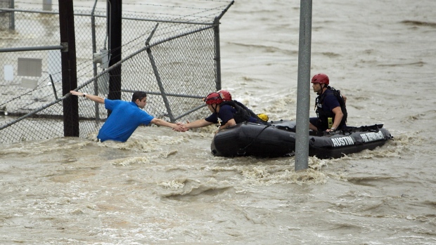 Flooding in Austin