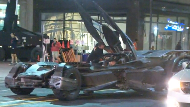 Extended: First look at 'Suicide Squad' Batmobile
