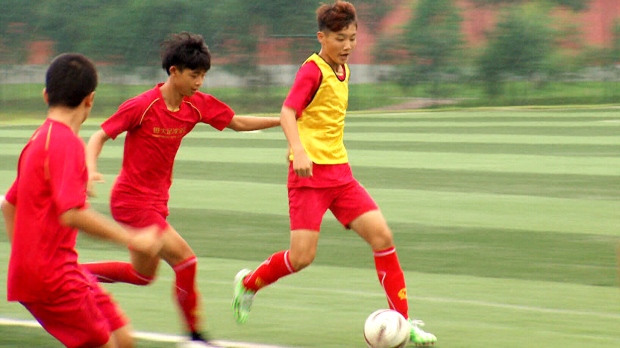 China's school for soccer