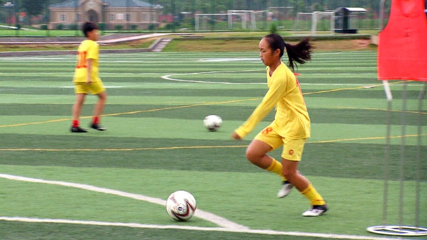 Evergrande International soccer school in China