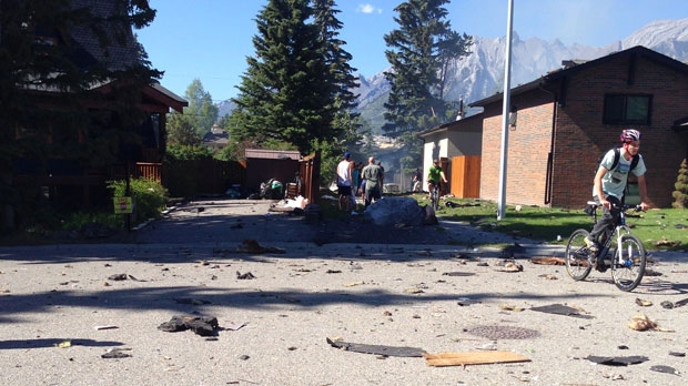 Canmore explosion