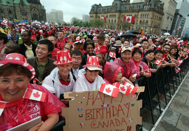 Canada Day 2015 on Parliament Hill