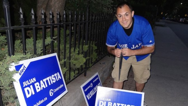 Conservative candidate Julian Di Battista