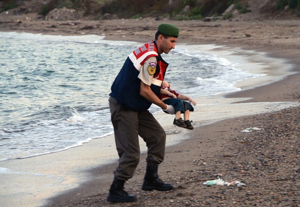 Alan Kurdi child migrant boy