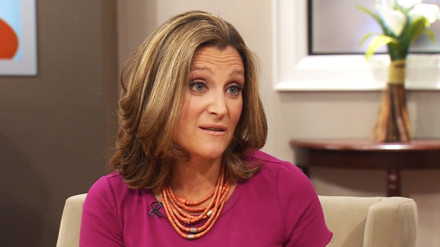 Chrystia Freeland, Liberal candidate in Toronto Ce