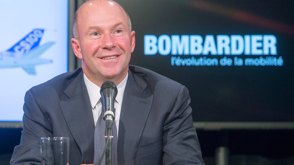 Alain Bellemare, CEO of Bombardier.