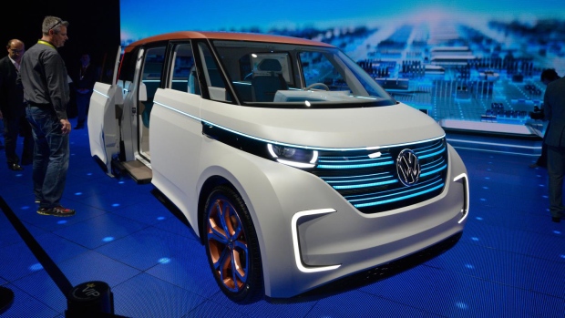 The Volkswagen Budd-e Concept