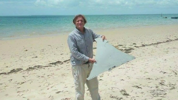 US man says would be 'lucky discovery' if part is from MH370