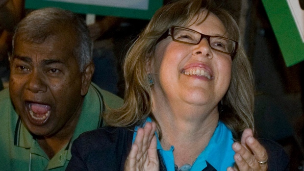 Elizabeth May elected Green Party leader