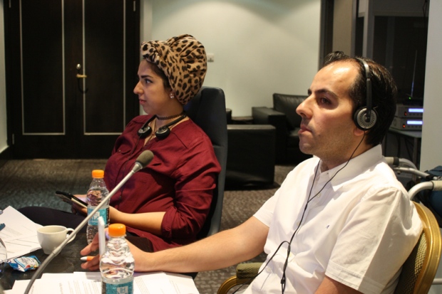The JHR workshop for journalists in Amman, Jordan