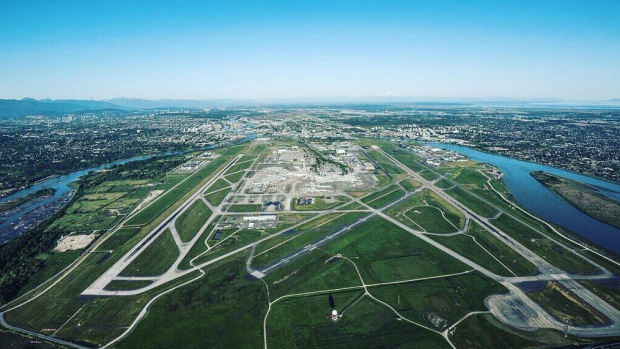 Vancouver International Airpot aerial