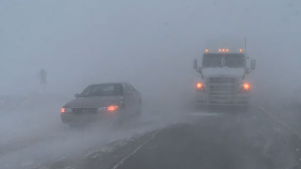Manitoba highways, city of Winnipeg hit hard by high winds and blowing snow