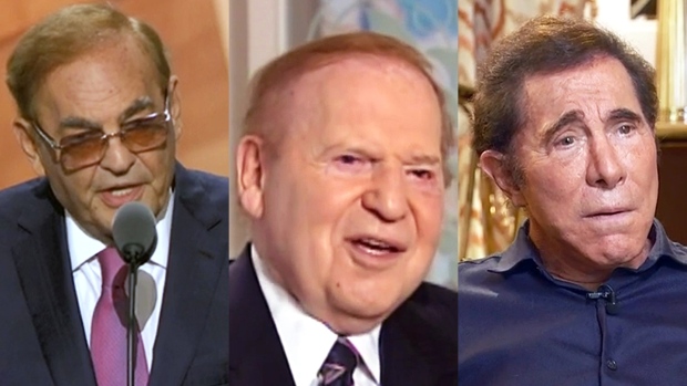 Phil Ruffin, Sheldon Adelson, Steve Wynne