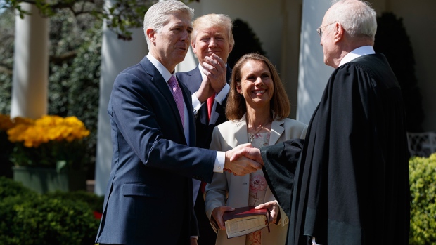 Supreme Court Justice Neil Gorsuch sworn in