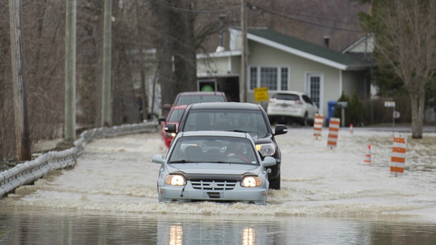 Flooding in Quebec
