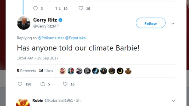 Gerry Ritz tweet